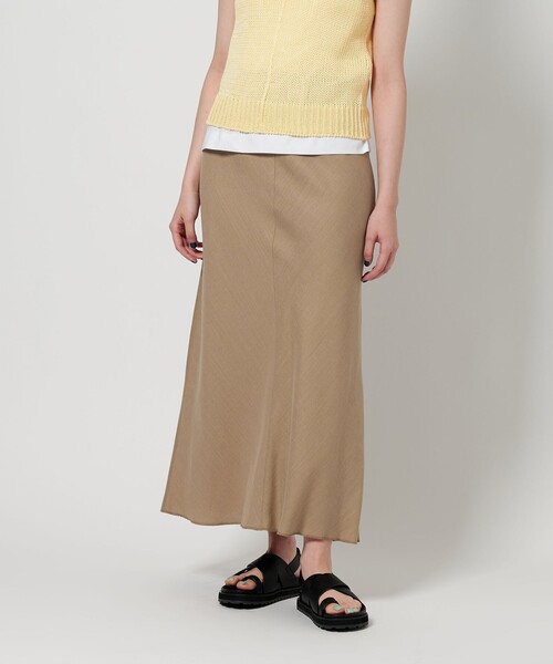 BEAUTY＆YOUTH UNITED ARROWS スカート 麻ブレンド バイアス