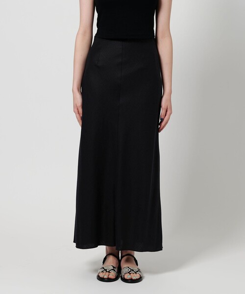 美品 ユナイテッドアローズ TOKYO 2,3万円 イタリア製生地マキシスカート UNITED ARROWS（ユナイテッドアローズ）の「UWCC C/SI タック