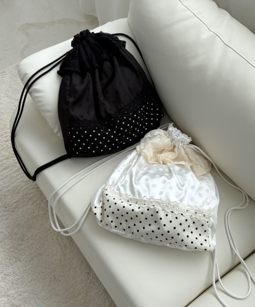 デイバック リュック lace frill knapsack / フリルナップザック