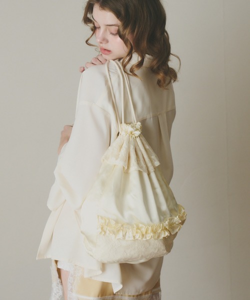 デイバック リュック lace frill knapsack / フリルナップザック