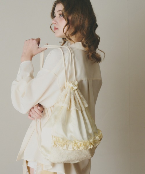 デイバック リュック lace frill knapsack / フリルナップザック