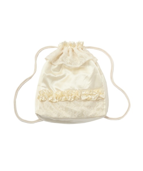 デイバック リュック lace frill knapsack / フリルナップザック
