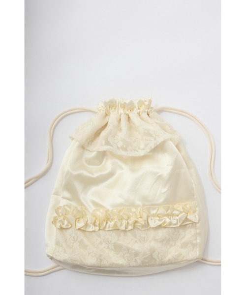 デイバック リュック lace frill knapsack / フリルナップザック