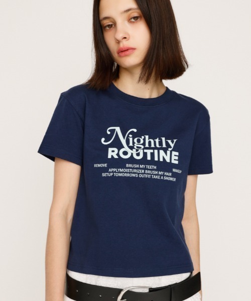 SLY（スライ） tシャツ COMPACT LOGO PRINT T/SH コンパクト ロゴ