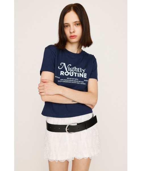 SLY（スライ） tシャツ COMPACT LOGO PRINT T/SH コンパクト ロゴ