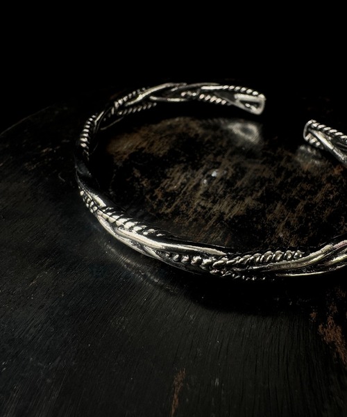 CALIFORNIA OUTFITTERS バングル 7B22 ツイスト 編み デザイン