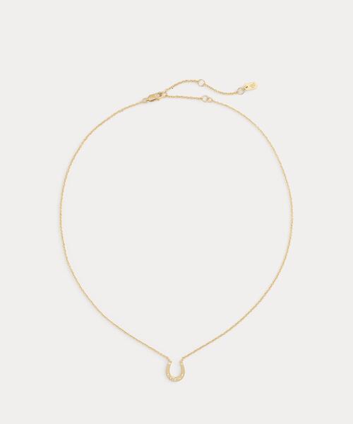 Lauren Ralph Lauren ネックレス　USA製 LAUREN RALPH ネックレス ゴールドプレーテッド ラリアット