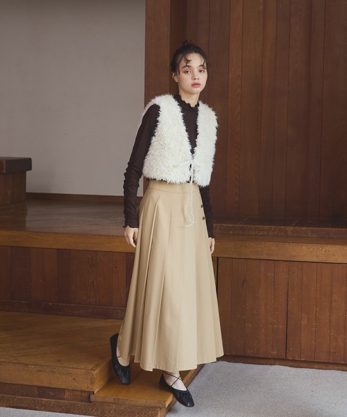 OLUN tシャツ Sheer mellow inner tops / シアーメロウインナー