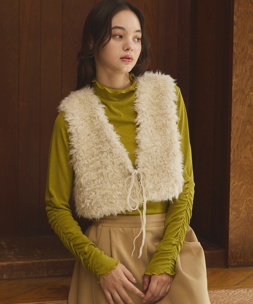 OLUN シアーメロウウインナートップス OLUN tシャツ Sheer mellow inner tops / シアーメロウインナー