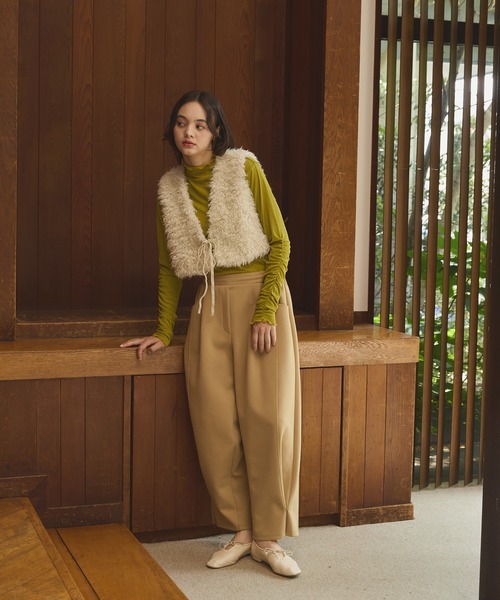 OLUN tシャツ Sheer mellow inner tops / シアーメロウインナー