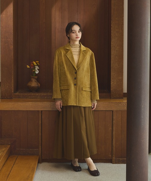 OLUN シアーメロウウインナートップス OLUN シアーメロウウインナートップス セール】【カラー展開あり