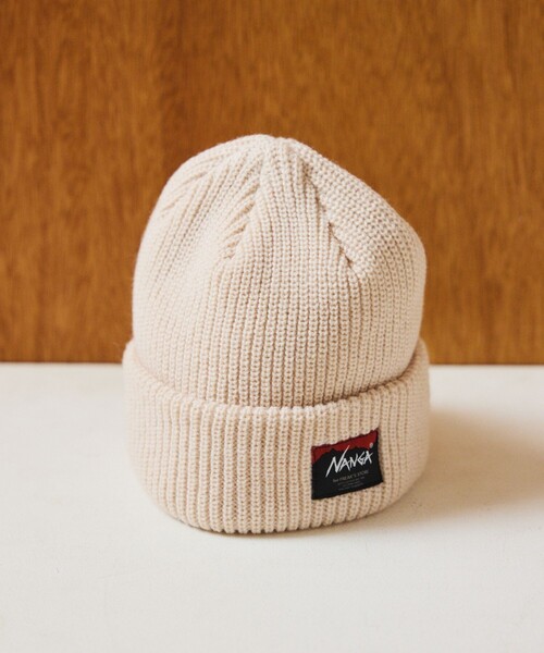 NANGA ニット帽 ニットキャップ × FREAK'S STORE/ナンガ