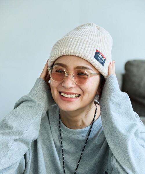 ニット帽 ニットキャップ NANGA × FREAK'S STORE/ナンガ × フリークスストア 別注 BOX LOGO BULKY BEANIE | NANGA | 17