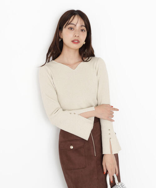 おまとめ タートルネック リブニット viviano ハート キャミ PROPORTION BODY DRESSING（プロポーションボディドレッシング