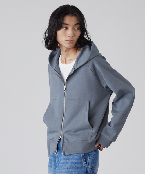 Luna Blue ルナブルーパーカー　フーディ日本限定　Ｓ　完売品　② LUENNA パーカー 「LUENNA」Heavyweight Double Zip Sweat Parka