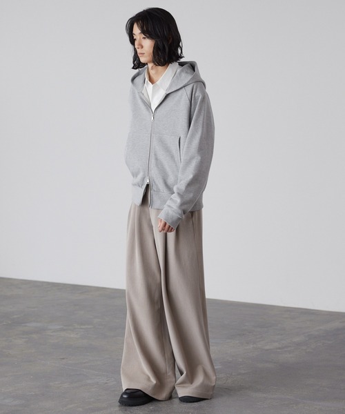 LUENNA パーカー 「LUENNA」Heavyweight Double Zip Sweat Parka