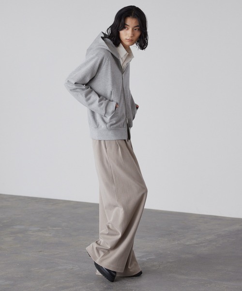 LUENNA パーカー 「LUENNA」Heavyweight Double Zip Sweat Parka