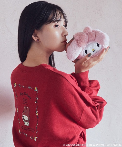 希少‼️ マイメロディ スイートラブリーシリーズ フェイス ポーチ マイ