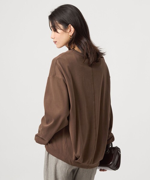 tシャツ フィブリル タッチ ロングスリーブ トップス レディース | green label relaxing | 05