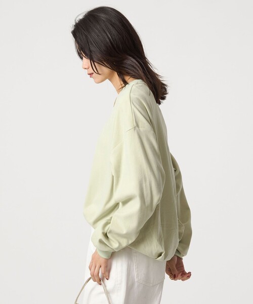 tシャツ フィブリル タッチ ロングスリーブ トップス レディース | green label relaxing | 14