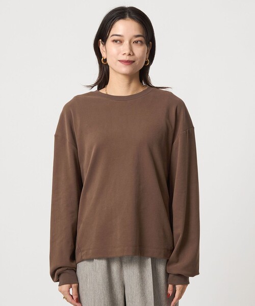 tシャツ フィブリル タッチ ロングスリーブ トップス レディース | green label relaxing | 18