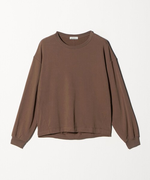 tシャツ フィブリル タッチ ロングスリーブ トップス レディース | green label relaxing | 21