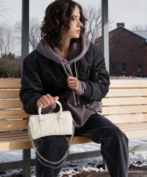 CHARLES ＆ KEITH（チャールズ&キース） トートバッグ Philomena
