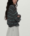 ニット セーター Modern Stripe ...の詳細画像5