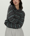 ニット セーター Modern Stripe ...の詳細画像3