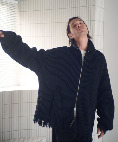 ADAM PATEK（アダムパテック） カーディガン ADAMPATEK/cotton wool