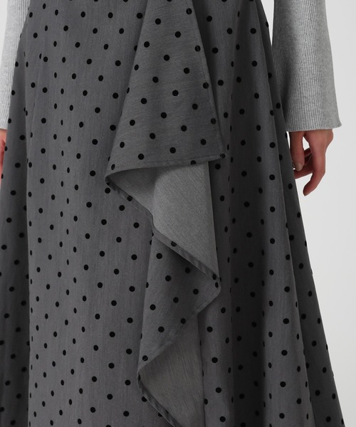 ミッシュマッシュ（MISCH MASCH）/2025秋冬新作 イレギュラーヘムスカート MISCH MASCH（ミッシュマッシュ） スカート 2025秋冬新作 イレギュラー