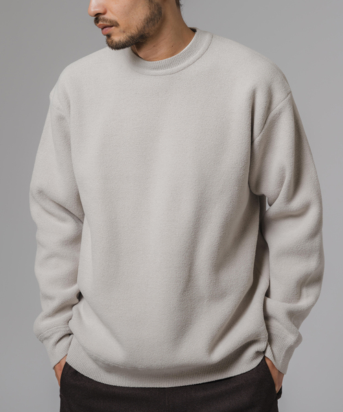 EDIFICE（エディフィス） セーター ニット ライト シェニール ヤーン