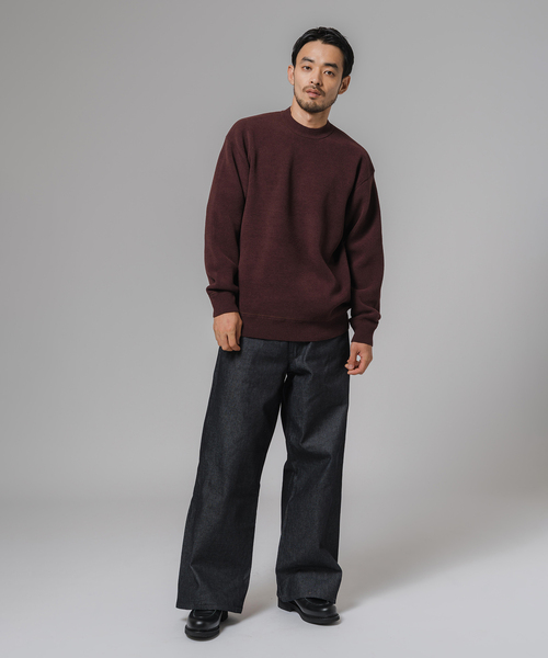 EDIFICE（エディフィス） セーター ニット ライト シェニール ヤーン