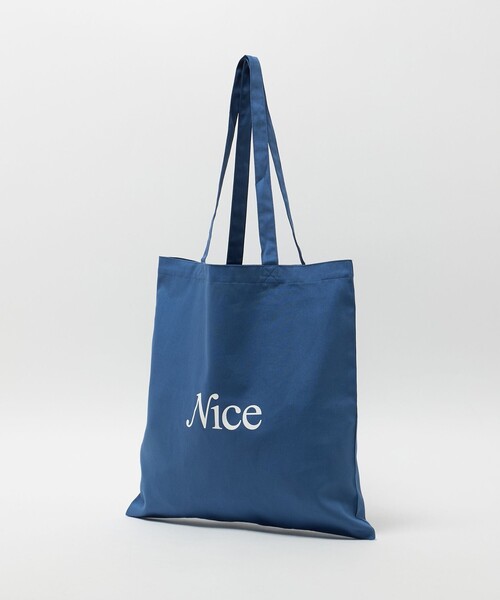NICE WEATHER トートバッグ 「NICE WEATHER」SIGNATURE ロゴ トート