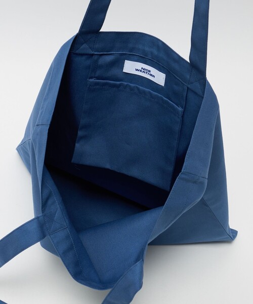NICE WEATHER トートバッグ 「NICE WEATHER」SIGNATURE ロゴ トート