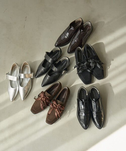 Firsthand（ファーストハンド） ローファー エナメル ローファー / 4cm