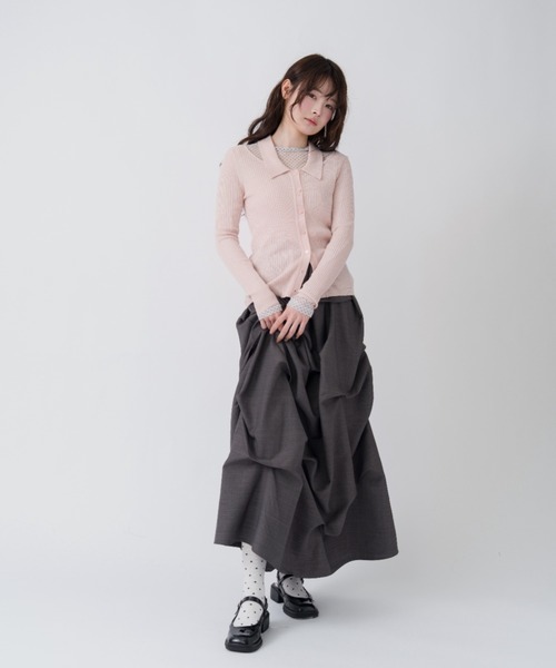 ＜MARW UNITED ARROWS＞ランダムタックスカート MARW UNITED ARROWS（マルゥ ユナイテッドアローズ）の「＜MARW UNITED