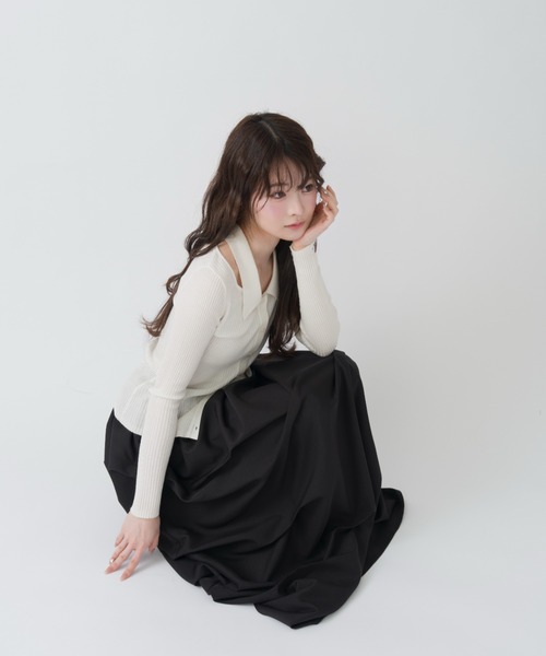 ＜MARW UNITED ARROWS＞ランダムタックスカート マルゥユナイテッドアローズ タックスカート 36 ブラック - メルカリ