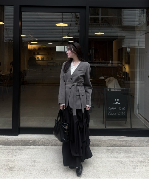 ＜MARW UNITED ARROWS＞ランダムタックスカート MARW UNITED ARROWS（マルゥ ユナイテッドアローズ）の「＜MARW UNITED