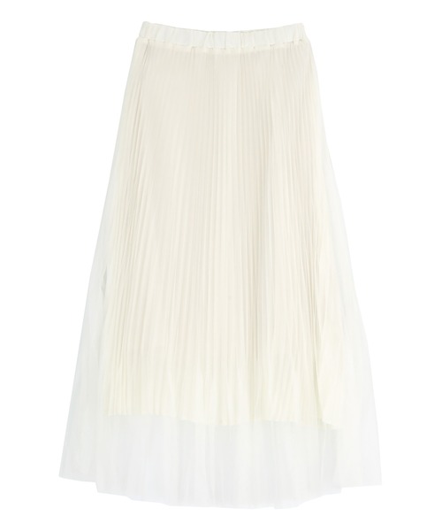 「titivate」 プリーツスカート S チャコール レディース_画像2