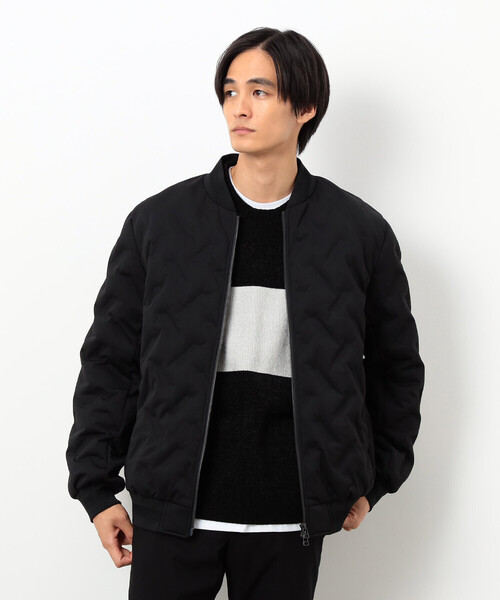 コムサメン　福袋　Lサイズcomme ca men シームレスダウン ブルゾン 矢振柄 3D ダウンブルゾン（07-21DM01-205）｜コムサメン（COMME CA