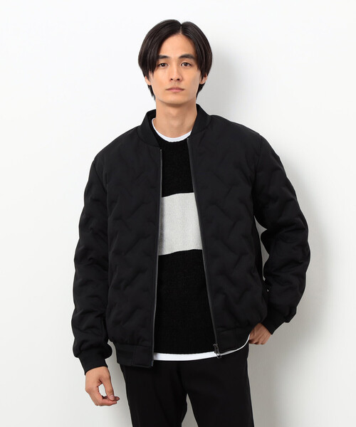 COMME CA ISM ジャージーダウンブルゾン ダウンジャケット セール】 ジャージー フード付き ダウンブルゾン （ダウンジャケット