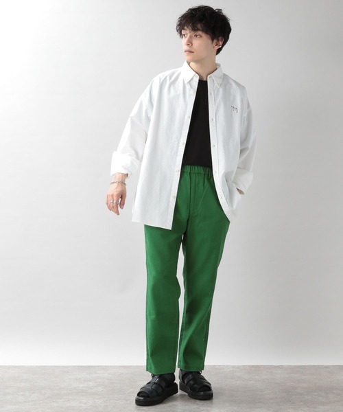 「RAGEBLUE」 スラックス MEDIUM イエロー メンズ_画像6