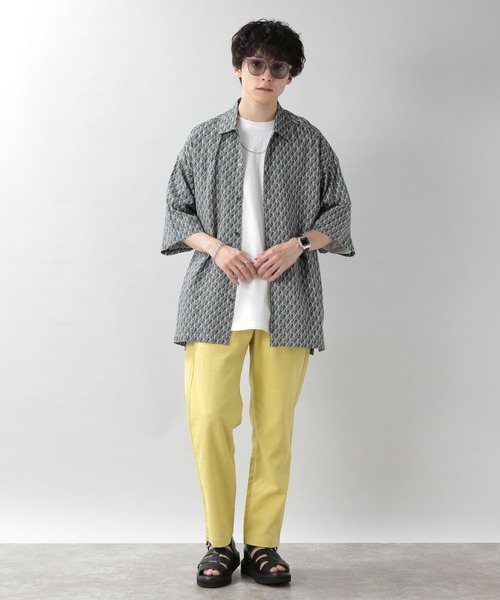 「RAGEBLUE」 スラックス MEDIUM イエロー メンズ_画像9