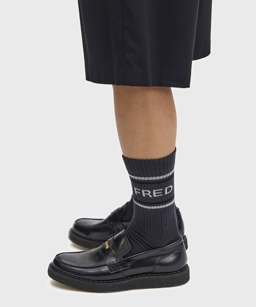 ローファー George Cox X Fred Perry Penny Loafer Leather／ジョージ・コックス ペニーローファーの画像