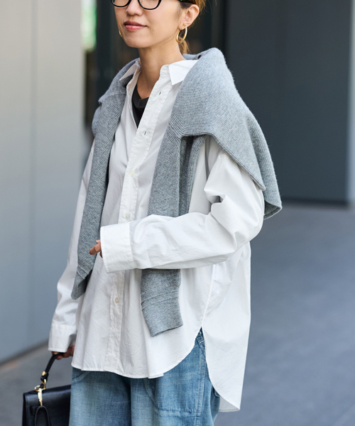 FRAMeWORK（フレームワーク） ブラウス シャツ LONG-シャツ レディース