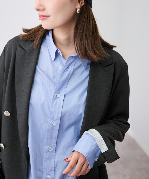 FRAMeWORK（フレームワーク） ブラウス シャツ LONG-シャツ レディース