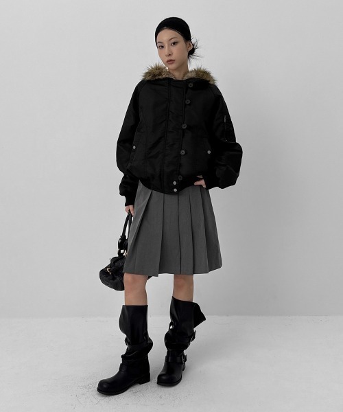 BLACKUP（ブラックアップ） ブルゾン アウター 「MADE」 ヌニルファー