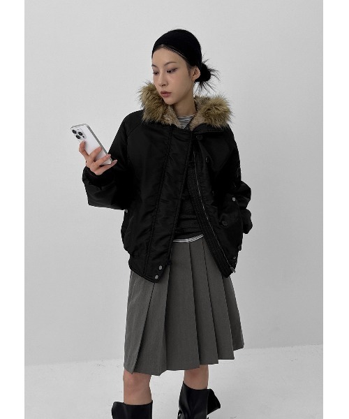 BLACKUP（ブラックアップ） ブルゾン アウター 「MADE」 ヌニルファー