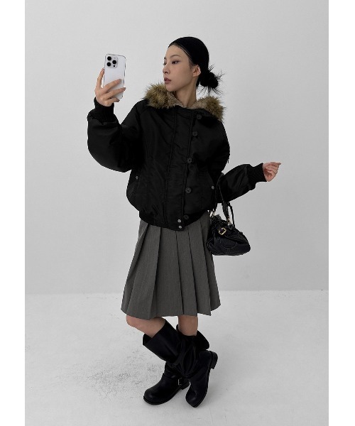 BLACKUP（ブラックアップ） ブルゾン アウター 「MADE」 ヌニルファー